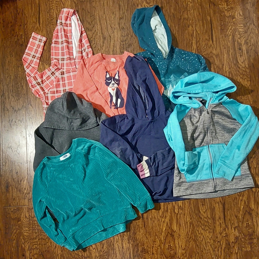 Colorful Kids Hoodie and Sweater Set